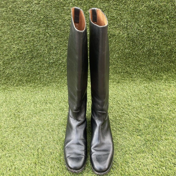 Churchill Women’s English Leather Equestrian Riding Boots Women’s Size 7.5 - Picture 4 of 16